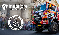 InstaForex Loprais Team преодолела 8 этапов «Дакар-2015»